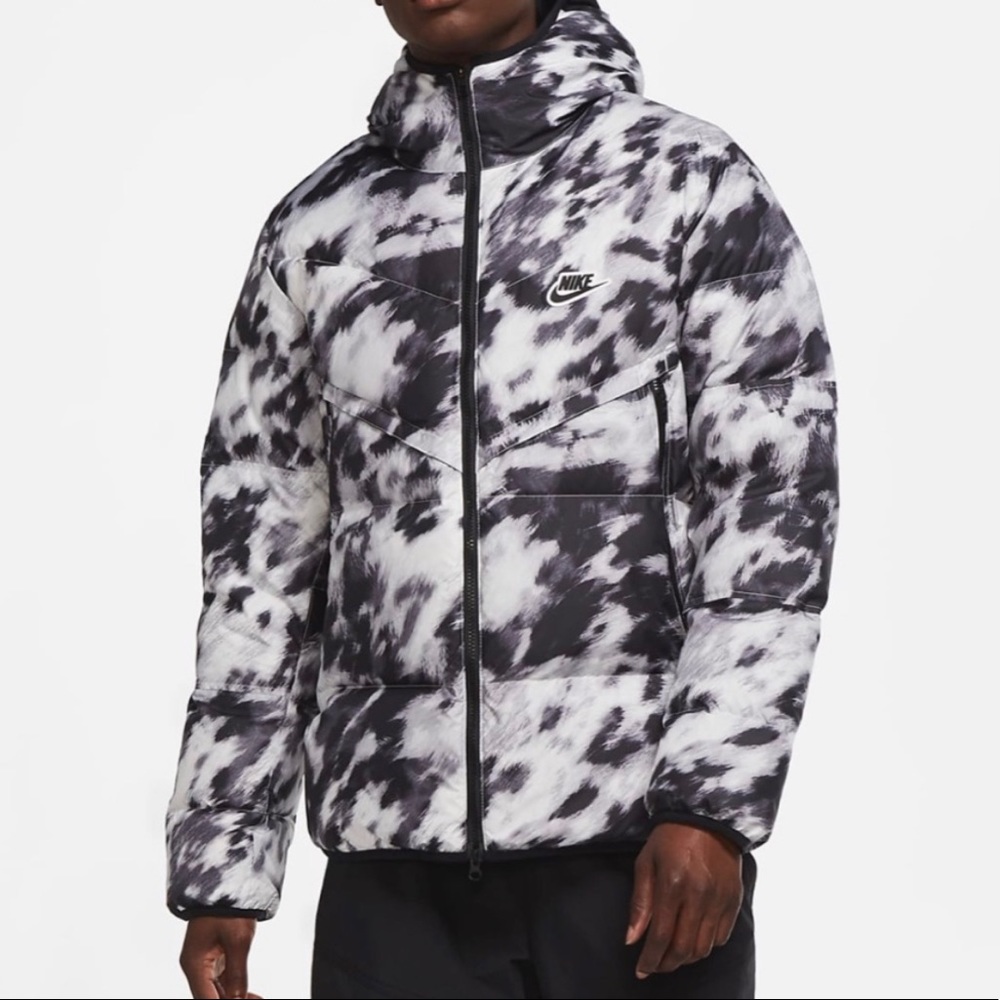 Nike NSW Down-Fill Windrunner Aop Shield Jacket Men's Winter jackets Size XXL